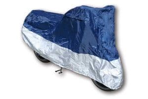 Large Dust Cover. Motorcycle Dust /Storage Cover For Triumph: Two Tone Polyester. Clearance Price!