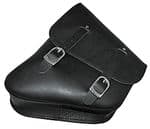 Leather Saddle Bag "SANTA FE" Diagonal Cut (1 Bag/=Right Side)