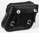Leather Saddle Bags Soft Luggage.
