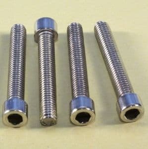 M8x50mm Stainless Steel Socket Cap Screw / Allen Bolts (Four Pack)