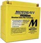 MBTX20U MOTOBATT High Torque Battery: CTX YTX20L-BS. 12V/21AH Battery Upgrade. 280 Cca!