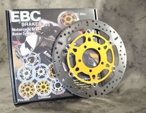 MD821X EBC X Series TRIUMPH Bonneville T214 Newchurch & SE Front Brake Disc: Mag Wheel Models KBA/TuV. Plus 5 Disc Bolts!!