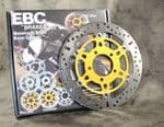MD821X EBC X Series TRIUMPH Bonneville T214 Newchurch & SE Front Brake Disc: Mag Wheel Models KBA/TuV. Plus 5 Disc Bolts!!