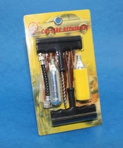 Moto Co2 Tyre Repair Kit, Tubeless Puncture Emergency Repair Kit. Typical Retail £20.00+!!