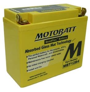 MOTOBATT High Torque Battery: YT12B-BS. 12V/11AH Battery Upgrade. 175 Cca!