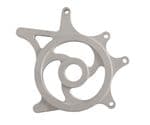 MOTONE TRIUMPH Bonneville/T100/Thruxton/SE Custom Front Sprocket Cover: SILVER.