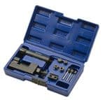 Motorbike Cam Chain Tool Splitter & Riveter. Moto O & X Ring Drive Chain Tool.