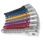 Oberon Racing Foot Pegs. Front Rider Footpegs. Most Triumph Applications.