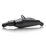 PREDATOR PRO™ Shorty Ceramic Black Stainless: Speed Twin 900 By British Customs. BC902-112 black