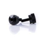 Quick Release Side Cover Bolts BLACK: Bonneville/T100/Thruxton/Scrambler. BC409-001 B