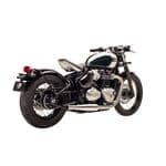 SLEEPER PRO™ For Bobber 1200.  Black Ceramic Stainless: BC902-123-BL By British Customs.