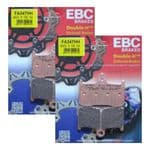 SPEED TRIPLE 1050 05-07 EBC Front Brake Pads "Full Front Set" 2 Pairs FA347HH