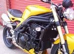 SPEED TRIPLE 1050: R&G Racing Crash Protectors - Classic Style "Front Mount" 2005-07 CP0151BL