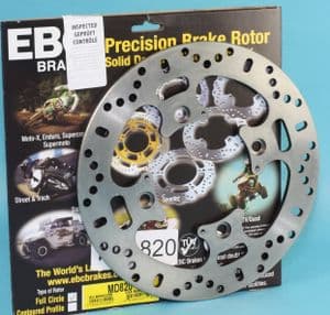 SPEED TRIPLE R 1050 ABS 2012-15: Rear Brake Disc. EBC MD820: KBA/TuV: