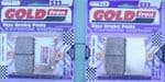 SPEEDFOUR 600 02-05: "FULL FRONT SET" Goldfren Sintered "HH" GF017-S33 =2xPairs