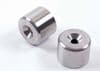 Street Scrambler, Stainless Steel Anti Vibration Bar End Weight/Mirror Mounts. 1 Pair.