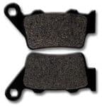 STREET TRIPLE 675 & R 2013on: Rear Brake Pads EBC FA213 Standard/Organic. Brembo Caliper.