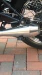 Street Twin 900/Cup 900: 'Shorty Pro' Exhausts Stainless Steel. 2016on.
