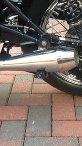 Street Twin 900/Cup 900: 'Shorty Pro' Exhausts Stainless Steel. 2016on.