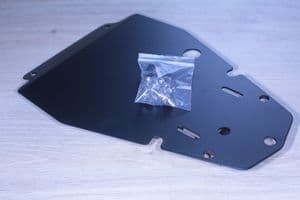 Street Twin/Cup/Scrambler 900: Fender Eliminator Plate/Fender Delete. Black.