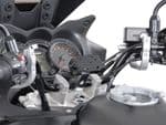 SW Motech GPS / Electronics Mount "Nonshock" For 25mm Handlebars (Polished Alloy) GPS.00.308.101