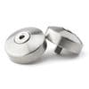 Thruxton, Street, Bonnie' Anti Vibration Bar End Balance Weights Stainless: (LC Models)