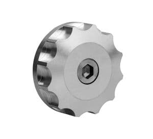 Thruxton, Street Twin, Scrambler, Bonneville Air & Liquid Cooled Custom Oil Filler Cap. Silver