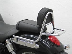 THUNDERBIRD & STORM Only! Fehling Sissy Bar made of tube, with pad and carrier. Not Commander or LT.