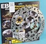 TIGER 800 & 800XC/XCx/XR/XRx 2011on: ABS Model: Rear Brake Disc. EBC MD820: KBA/TuV: