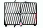 TIGER 800 & 800xcx / xrx Radiator Guard / Cooler Protector. Black Stainless Steel.