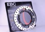 TIGER 955i 2004-06. Cast Wheel: EBC "FLOATING DISCS" EBC MD676 PLUS+ 10 Titanium Disc Bolts!