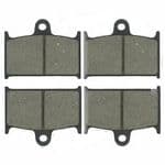 TIGER Explorer 1200 Kyoto Full Front Organic Brake Pads KY236 (2xPairs)