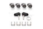 Trax Lock Cylinder Set. 2pc/4 Locks & 2 Keys ALK.00.165.164