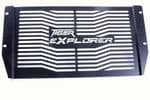 Triumph 1200 Explorer Radiator Guard Black: 2012 On: Clearance Price!