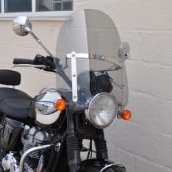 TRIUMPH Bonneville Custom Cruiser Screen Light Grey Includes