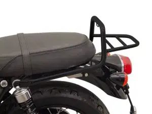 Triumph Bonneville T100 Fehling Luggage Grab Rail. Black. (70G) 2017on. Clearance Price!
