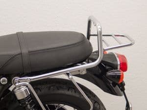 Triumph Bonneville T100 Fehling Luggage Grab Rail. Chrome . (70G) 2017on. Clearance Price!.