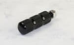 Triumph Bonneville/T100/SE/Scrambler/Thruxton Shifter Gear Pedal Peg+Bolt KNURLED Black.