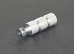 Triumph Bonneville/T100/SE/Scrambler/Thruxton Shifter Gear Pedal Peg+Bolt KNURLED Silver