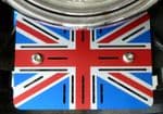 Triumph Bonneville T100 Thruxton & Scrambler Regulator Cover "Union Jack Logo"