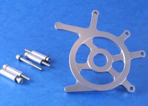 TRIUMPH Bonneville/T100/Thruxton/Scrambler/SE Custom Slimline Sprocket Cover Silver. CLEARANCE!