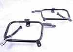Triumph Bonneville T120. Fehling Pannier Frames. Givi, Kappa (Monokey) Black (75HW) 2017on.