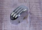 TRIUMPH Clutch Lifter Arm Finisher: Chrome Fluted.  (Old Stock Clearance!)