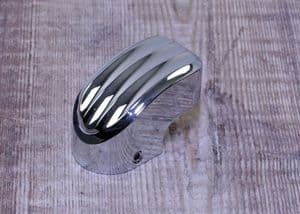 TRIUMPH Clutch Lifter Arm Finisher: Chrome Fluted.  (Old Stock Clearance!)