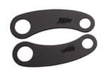 TRIUMPH: Indicator Turn Signal Shock Mount Brackets: BLACK