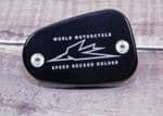 Triumph Master Cylinder Brake Fluid Cap. "World Speed Record Holder" Air & Liquid Cooled Twins: