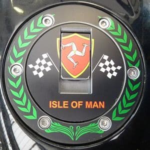 TRIUMPH Petrol/Gas Cap. Aluminium Tank Decal: