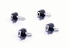 Triumph Shocks Bolt Dress Up Kit: Bonneville Thruxton & Scrambler. BLACK.