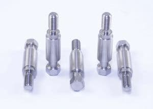 Triumph Thruxton Speed Twin 1200 Side Stand Spring Peg Retainer: Stainless Steel Upgrade. T2082014