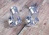 Triumph Tiger 800/800xc: 28mm Fat Bar Risers "Up & Back" (Pair)